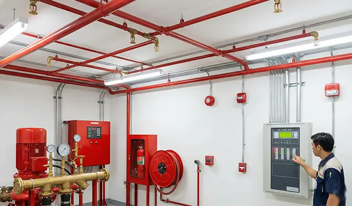 Maxlink Fire fight company in duabi uae.